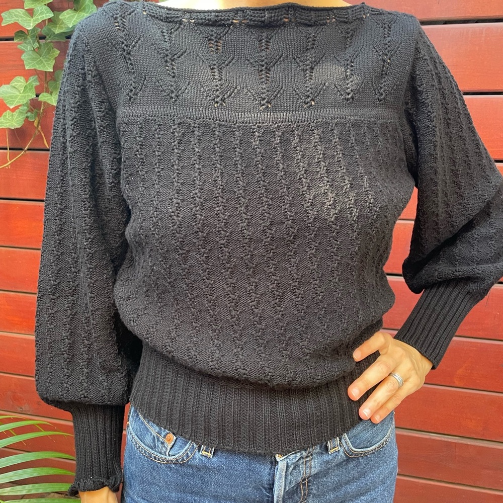 Women’s Curator SF Black Sweater - XS/Small